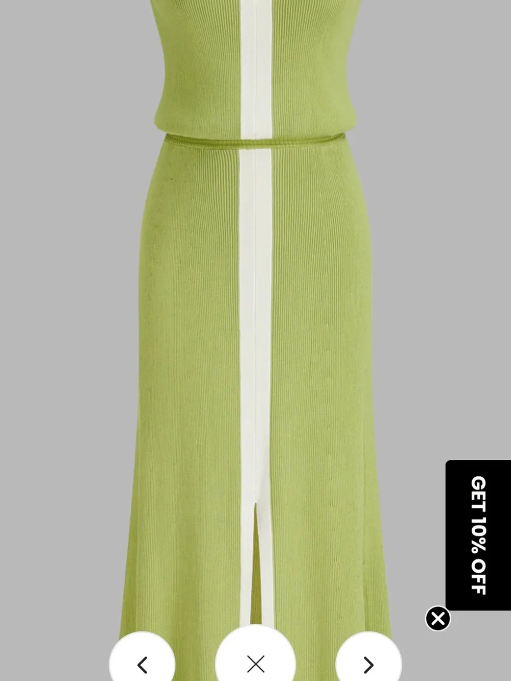 Commense sleeveless neck